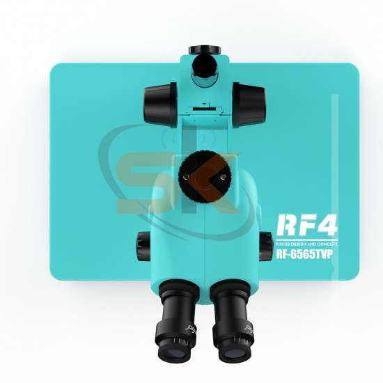 RF4 RF6565TVP stereo trinocular microscope