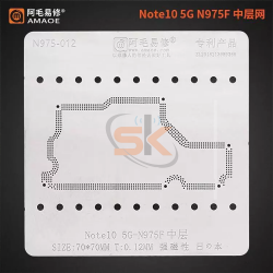 Samsung Note 10 5G N975 N975F Mainboard Middle Layer Board BGA Reballing Stencil