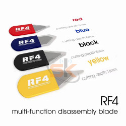 RF4 Multifunction Disassembly Blade Ultra-thin Steel Opening Pryer Edge Teardown Piece Curved Screen Middle Frame Separate Tools