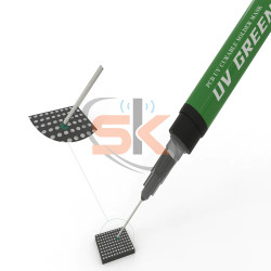2UUL PCB UV Curable Solder Mask with 3pcs 6mm Super Thin Needles