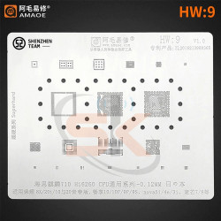 AMAOE Stencil HW:9 HW9 For Huawei Honor 8X 20i Play10 10P 9P 9S Nova5i 4e 3i 710 HI6260