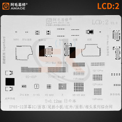 AMAOE STENCIL IP6S-12 LCD2 