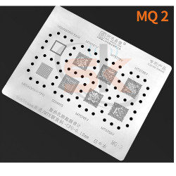 Amaoe MQ:2 CPU BGA Reballing Stencil Net for Qualcomm MTK MT6779V / 6768 / 6765 / SDM439 / MSM8909W