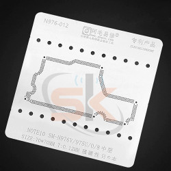 Amaoe SM-N976V / 975U 0.12MM Mid Layer BGA Stencil IC Solder Reballing Tin Net for Samsung Note 10