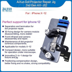 AIXUN AX J02 Second Generation 2 in 1 Dot Projector Jig For iPhone X 12 Series Quick Diagnosis Face ID Test Dot Matrix
