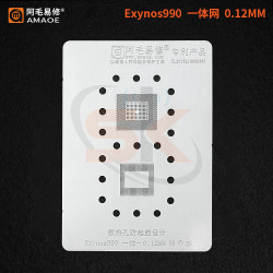 AMAOE Stencil SAMSUNG Exynos 990 CPU+RAM 0.12mm