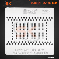 Amaoe BGA Stencil For DDR BGA78 