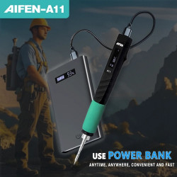 Aifen A11 Portable USB Charging Soldering Iron Compatible C210 Handle