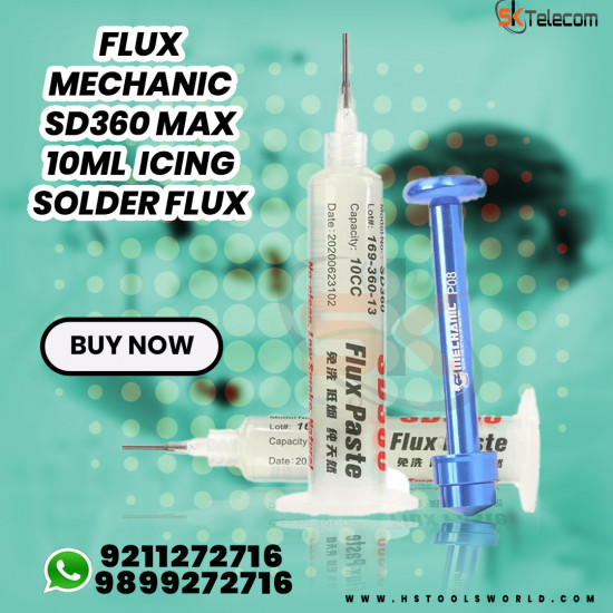 FLUX MECHANIC SD360 10ml  Icing Solder Flux