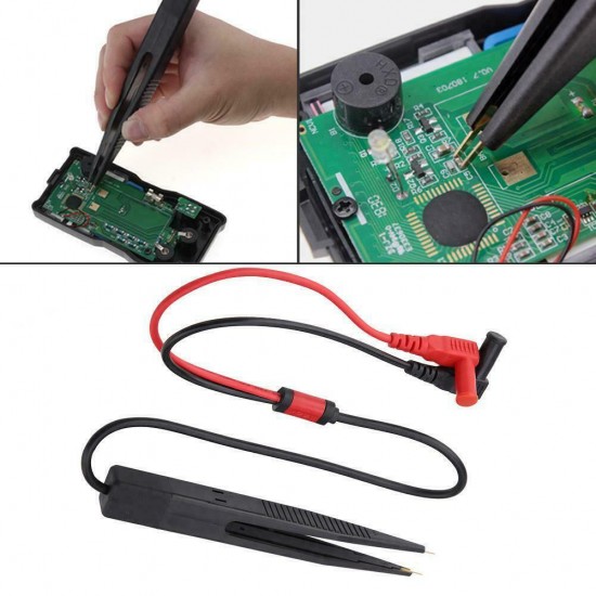 ENGINEER BRAND SMD Chip Test Clip Probe Tweezers for Resistor Multimeter Capacitor ENGINEER BRAND SMD Chip Test Clip Probe Tweezers for Resistor Multimeter Capacitor