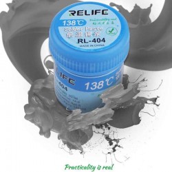 RELIFE RL-404 Lead-free Low Temperature 138℃ Solder Flux Paste Soldering Tin Cream Welding Fluxes For PCB BGA/SMD Welding Fluxes