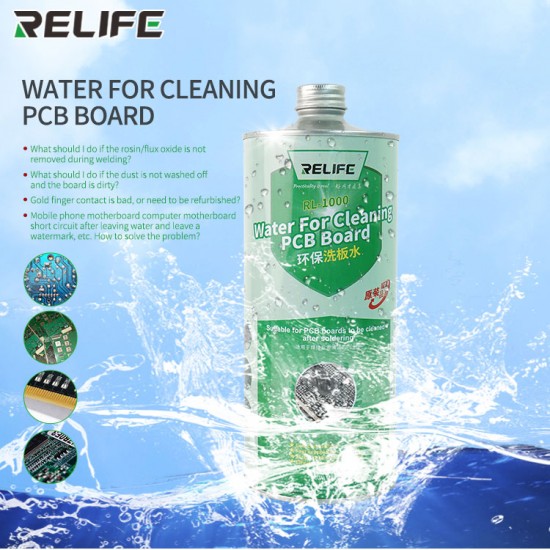 RELIFE RL-1000 WATER FOR CLEANING PCB BOARD