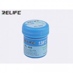 RELIFE RL-404 Lead-free Low Temperature 138℃ Solder Flux Paste Soldering Tin Cream Welding Fluxes For PCB BGA/SMD Welding Fluxes