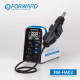 FORWARD FW-HA02 New Precise Temperature Control Helical Wind Desoldering Station Motherboard Repair Hot Air Gun For Mobile Phone