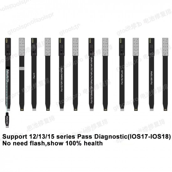 Gtoolspro iOS18.2 Battery Health Repair Flex Cable for iPhone