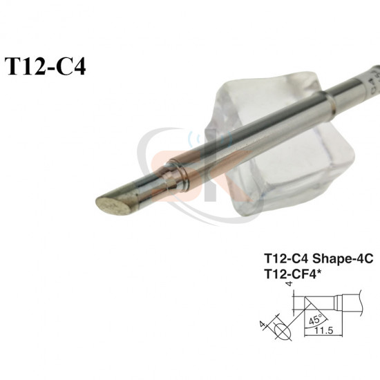 T12-C4 Electronic Soldering Iron Tips 220v 70W Solder Welding Iron Tools For FX9501 and FM2028 Handle Soldering Station