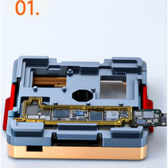 FIX-13 – 4 in 1 Double Sided Motherboard Layer Test Fixture – For iPhone 13 / 13 Mini / 13 
