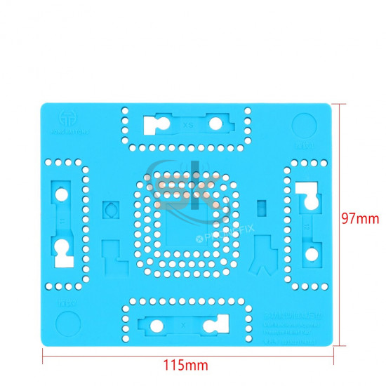 Hong Hai Tong Magico Pad Thermal Mat for iPhone X-11 Face Dot Matrix Repair Lattice Fixed Pad 7-8P Fingerprint CPU Tin Planting