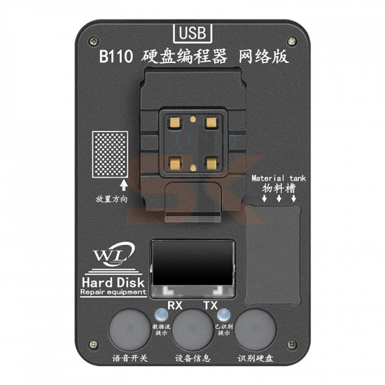 WL B110 Hard Disk BGA110 Programmer for iphone 8 8p x xs xsmax 11 11pro max Data Backup Free Forever HDD NAND 