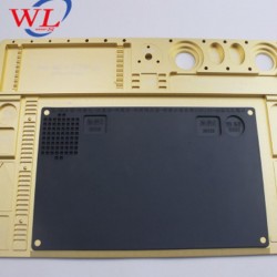 WL Aluminum Alloy Microscope Base Platform Pad High Heat Resistant Maintenance Mat For Phone Repair Platform