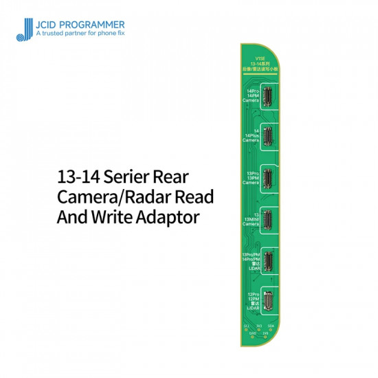 JCID V1S Pro / V1SE Rear Camera Lidar Read and Write Adaptor Board for iPhone 12 to 14 Series