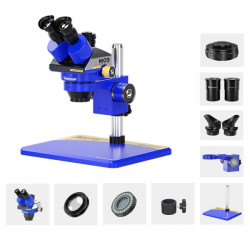 Mechanic MOS300-B11 Trinocular 360° Rotate HD Stereo Microscope