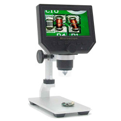 G600X Zoom 3.6MP Digital Microscope with Metal Stand