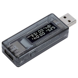 KWS-V21 USB Detector Voltmeter Ammeter Power Capacity Tester Meter Voltage Current Mobile Power