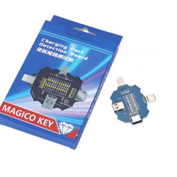 MAGICO KEY CHARGING PORT DETECTION BOARD FOR IPHONE & ANDROID CHARGING CIRCUIT RESISTANCE VALUE TEST TOOL