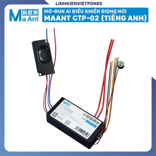 maant  GTP-02 ai hot air gun smart voice control module does not require networks for most air guns on the market to install