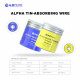 Mijing AR-2015 / AR-2020 Alpha Tin-Absorbing Wire for Motherboard IC Chip Cleaning - 5Pcs