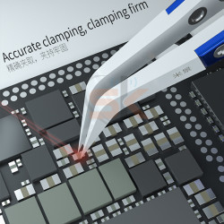 Mijing High Precision Insulation Ceramic Tweezer/Blades Anti-magnetic Anti-Static Special Tools For Phone Motherboard BGA Repair