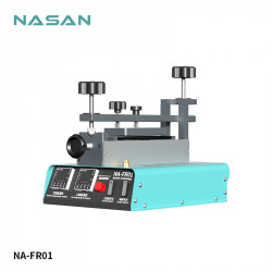 Nasan NA-FR01 Rotatable Mobile Phone Screen Frame Removal Separator Machine Built-in Pump