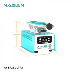 Nasan SP-23 Ultra 7-inch Rotary Screen Heating Separator for Phone LCD Screen / OCA Glue Remove