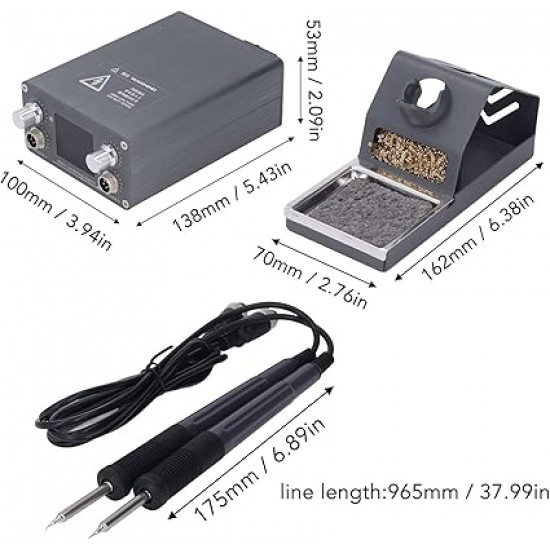 OSS TEAM ST91+ Soldering Station 2 handles 