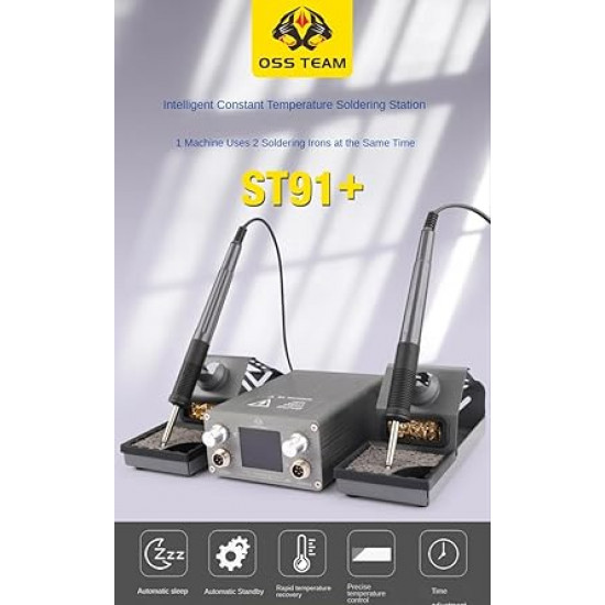 OSS TEAM ST91+ Soldering Station 2 handles 