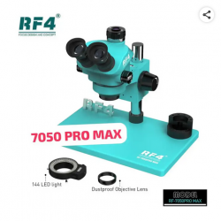 RF4 RF-7050Pro Max Trinocular Stereo Microscope with Big Base And Storage Box