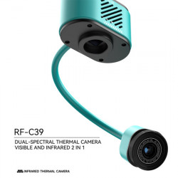 RF4 RF-C39 2in1 4K Visible And Infrared Dual-Spectral Thermal Camera For Microscope
