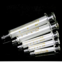 Glass Injection Syringe For Flux