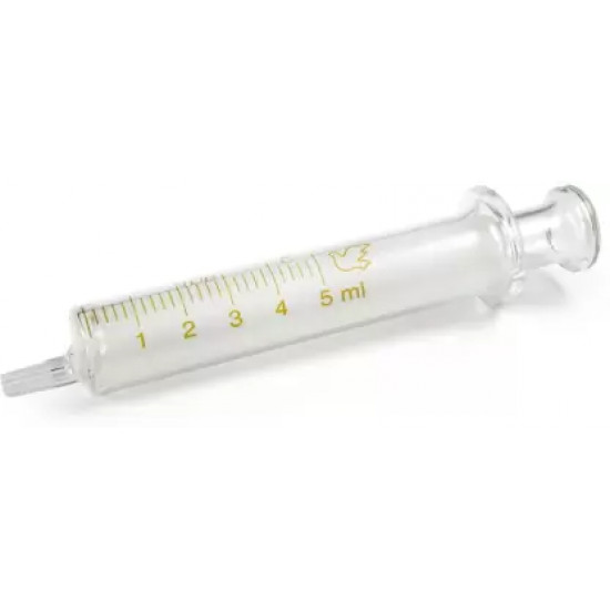 Glass Injection Syringe For Flux