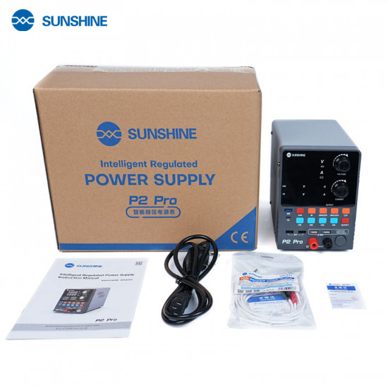 SUNSHINE P2 PRO Intelligent Regulated DC Power Supply 220V/110V SUNSHINE P2 PRO Intelligent Regulated DC Power Supply 220V/110V