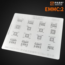 AMAOE EMMC-2 STENCIL For EMMC / EMMCP / UFS